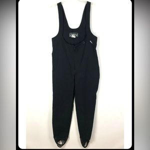 Vtg Obermeyer Womens 16 Wool Ski Overalls